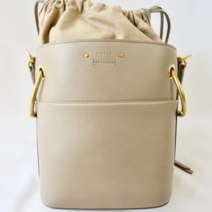 Chloe Roy SM Leather Bucket Bag (NEW, AUTHENTIC)